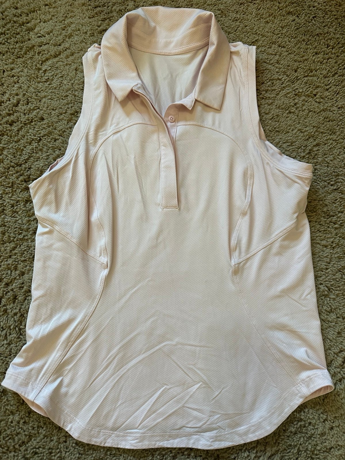 Lululemon sleeveless polo - size 8