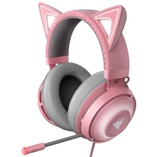 NEW in Box Razer Kraken Kitty RGB USB Gaming Headset in Quartz Pink