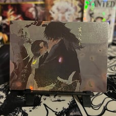 OOP* CP rare Shinobu & Giyu Demon slayer anime collectable art card