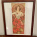 Set of 4 Mucha Precious Stones Prints 12x15 Ruby Emerald Amethyst Topaz Wall Art