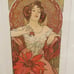 Set of 4 Mucha Precious Stones Prints 12x15 Ruby Emerald Amethyst Topaz Wall Art