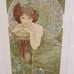 Set of 4 Mucha Precious Stones Prints 12x15 Ruby Emerald Amethyst Topaz Wall Art