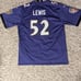 Baltimore Ravens Ray Lewis jersey purple adult large