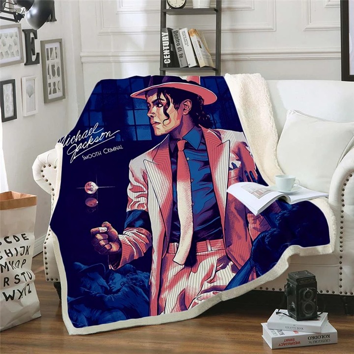 Michael Jackson Fleece Blanket