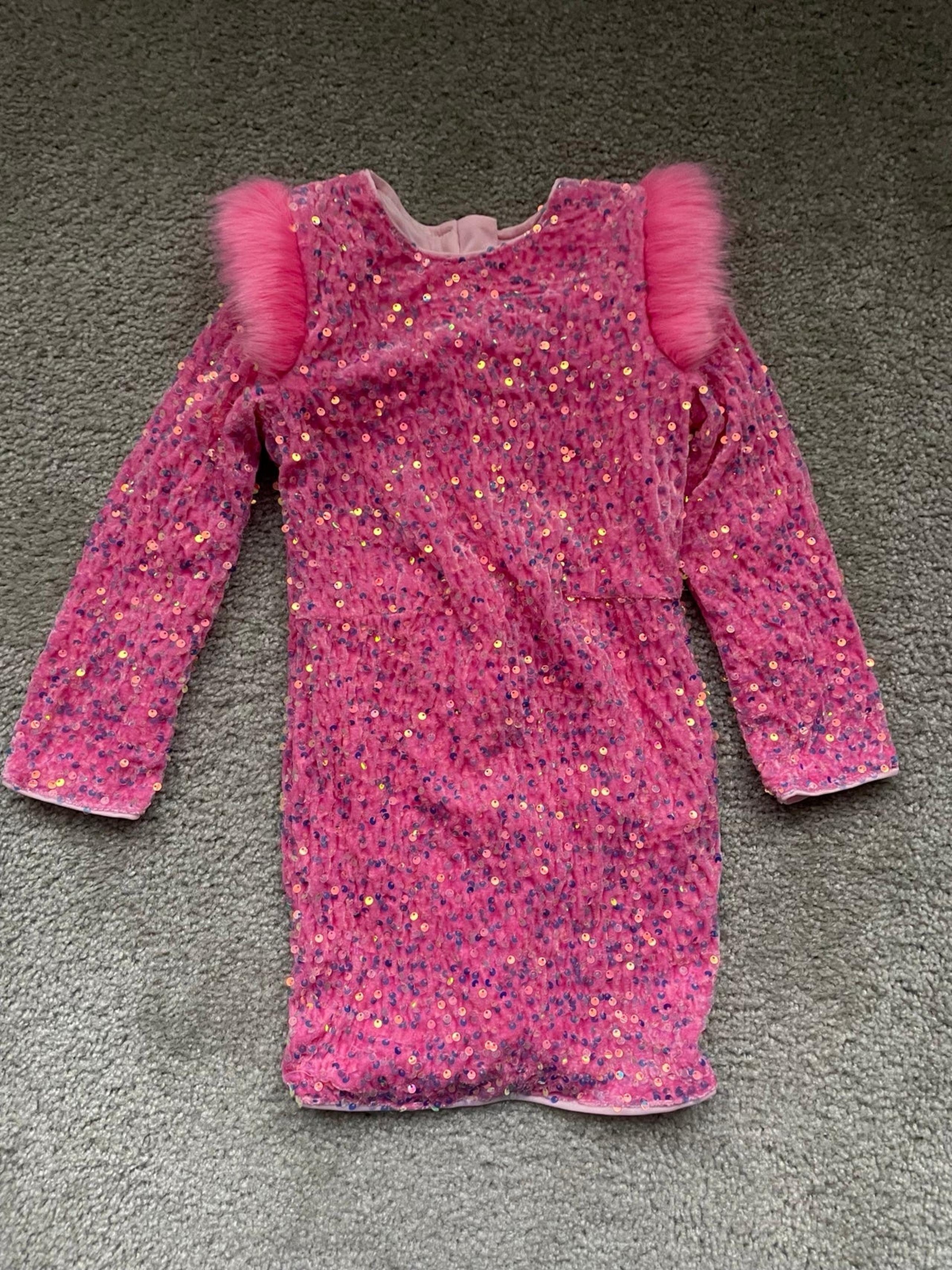 Pink girl dress