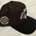 Los Angeles Kings '47 Dark Chocolate Hitch Adjustable A-Frame Snapback Cap Hat