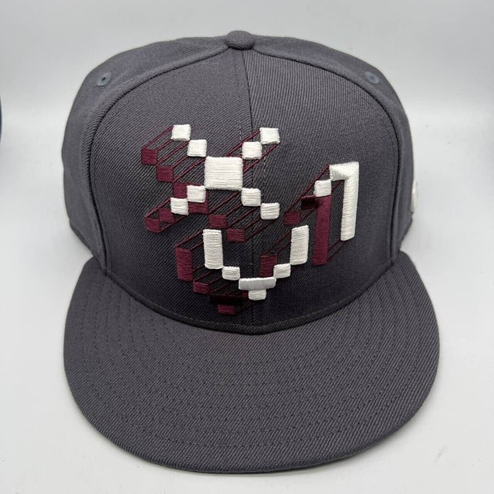 Air Jordan True XVI 7 3/8 Jumpman Hat Fitted Cap Black New Men