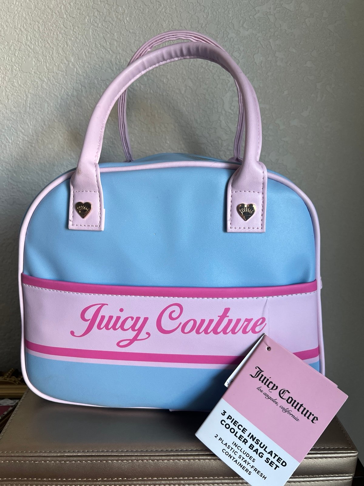Juicy Couture cooler lunch tote