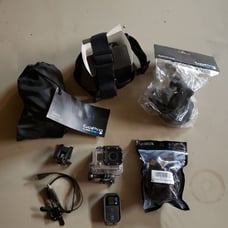 Go pro hero 3 with a fair few extras!