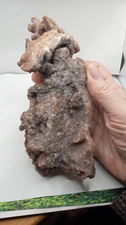 Citrine W/ Calcite Crystals - Large Radiant ~ Specimen - Montana -