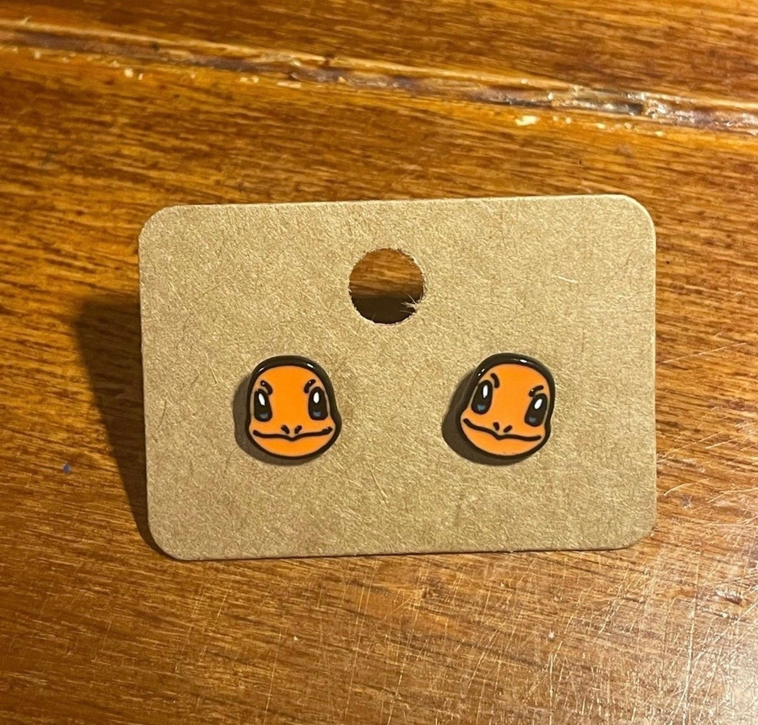 Charmander earrings