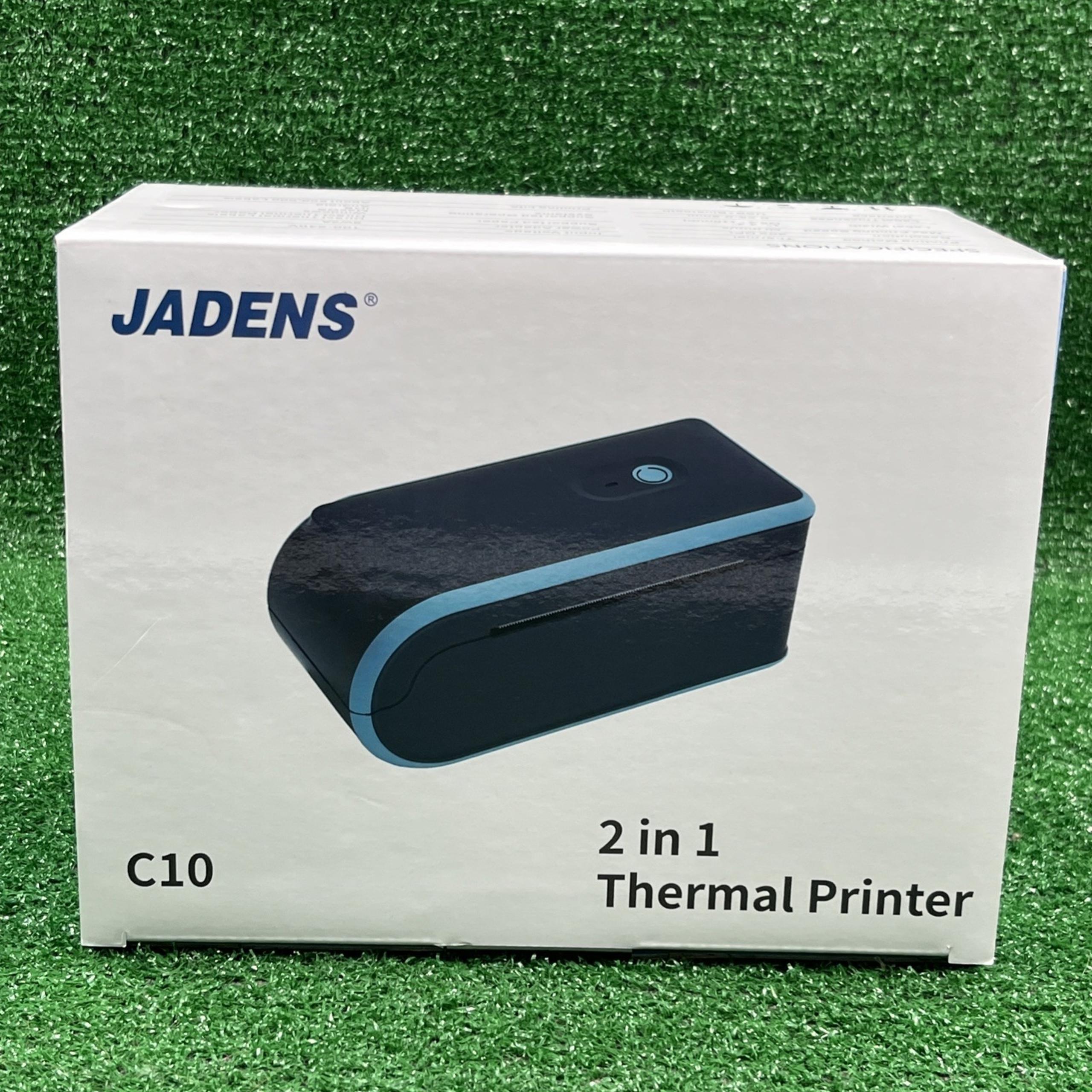 Jadens C10 Thermal Shipping Label Printer  New Open Box