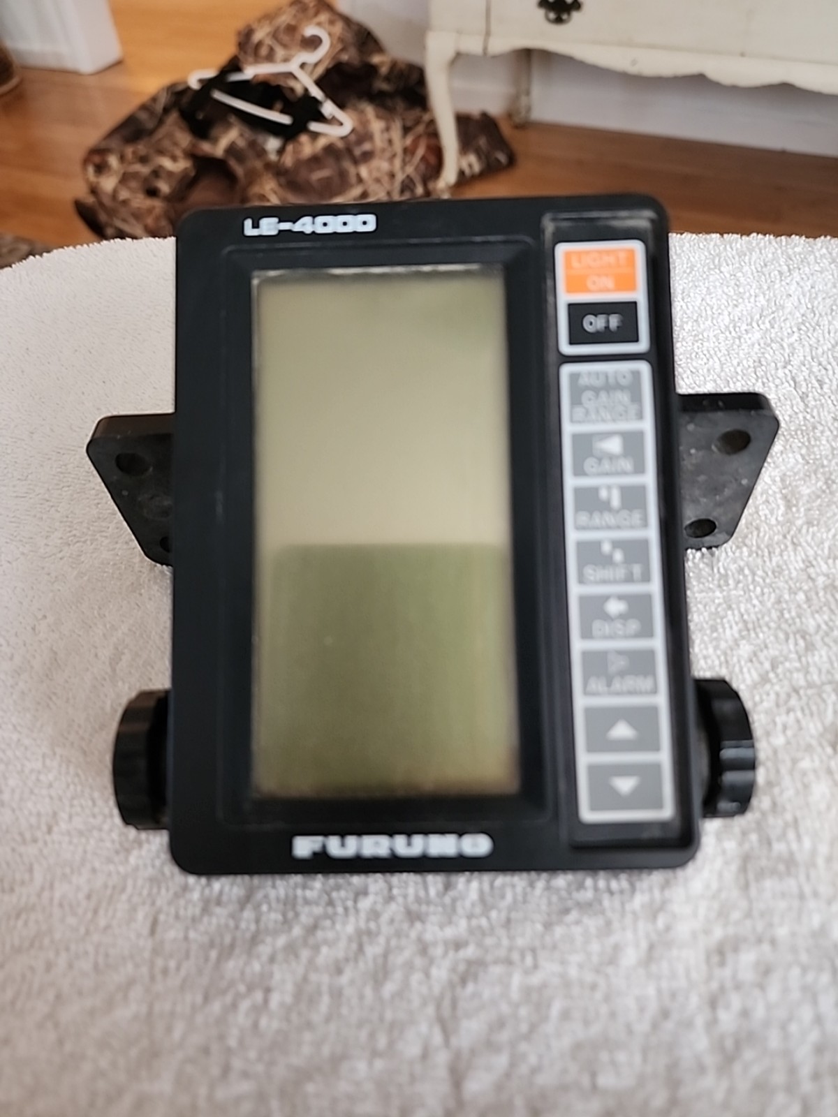 Furuno LE-4000 Echo Sounder Fishfinder Depth Finder Untested Unit Only