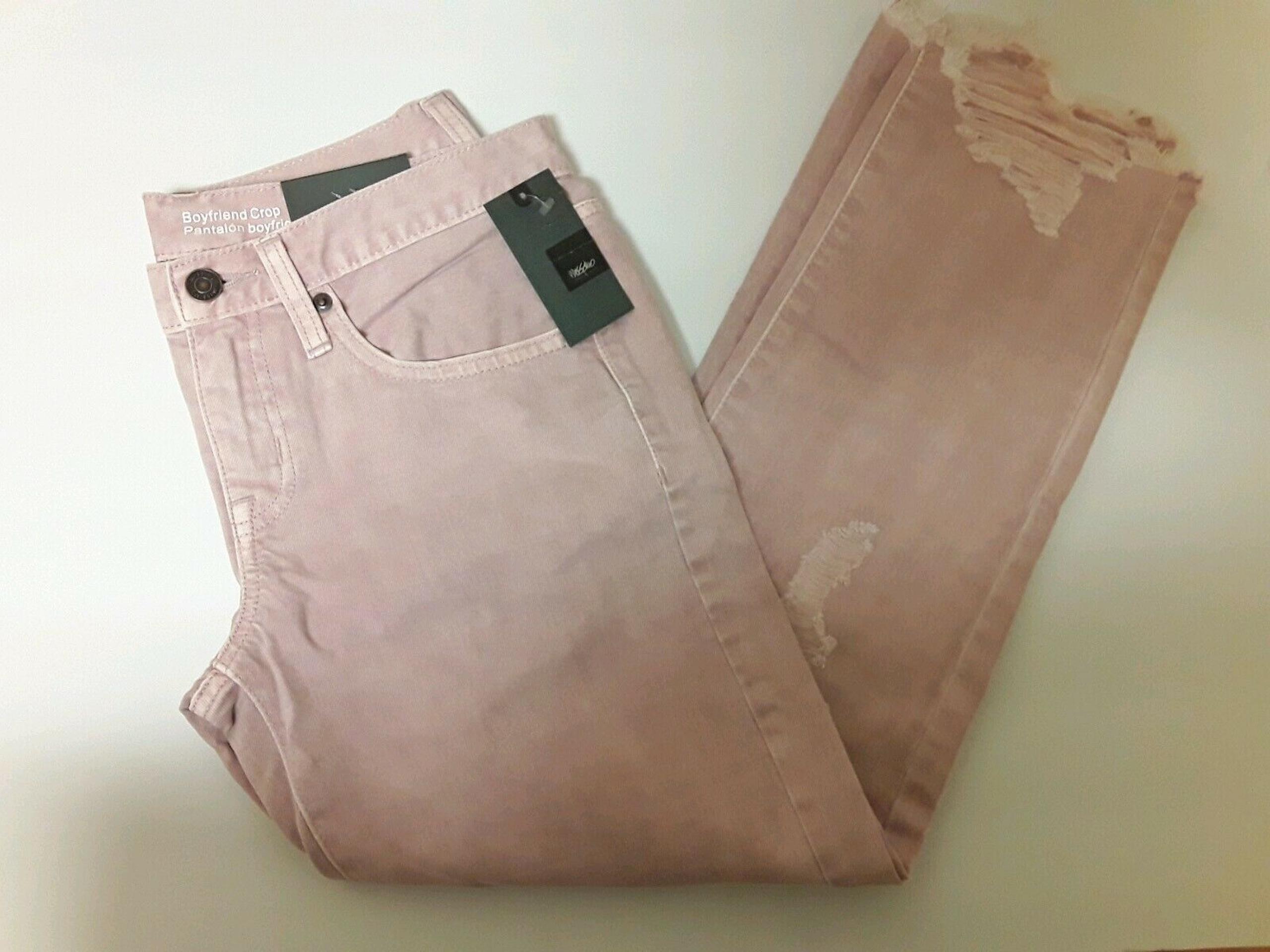 New Mossimo Boyfriend Crop Mid-Rise Jean