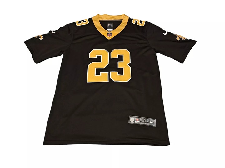 New Orleans Saints Marshon Lattimore 23 Nike Black NFL Jersey Dri Fit Men Medium