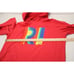 Polo Ralph Lauren Shirt Men Large Coral 26/1 Jersey Hooded Long Sleeves Graphic