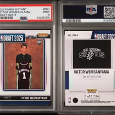 2023 PANINI INSTANT DRAFT NIGHT VICTOR WEMBANYAMA #DN1 ROOKIE RC PSA 9 MINT