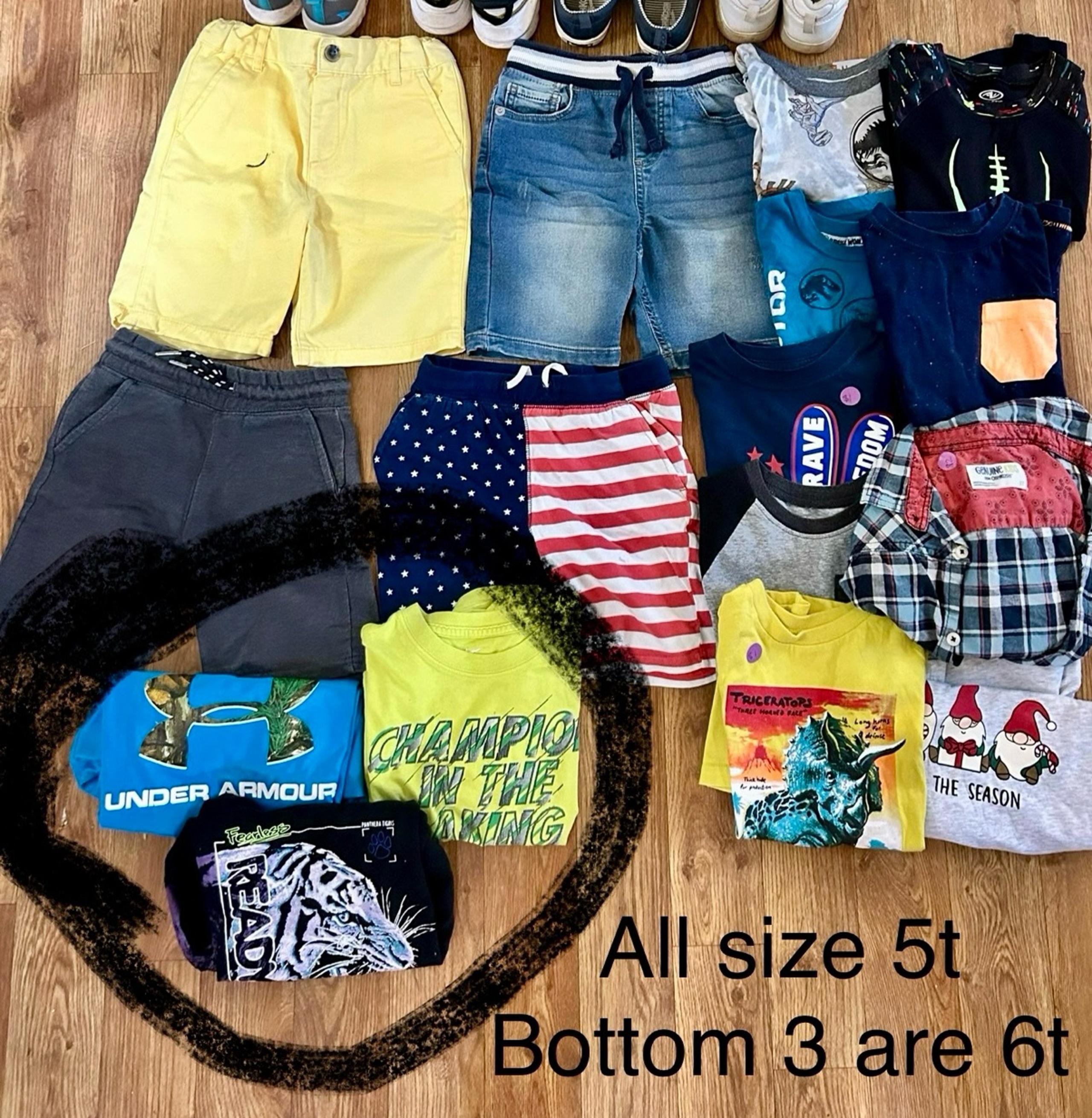 Boy bundle size 5t