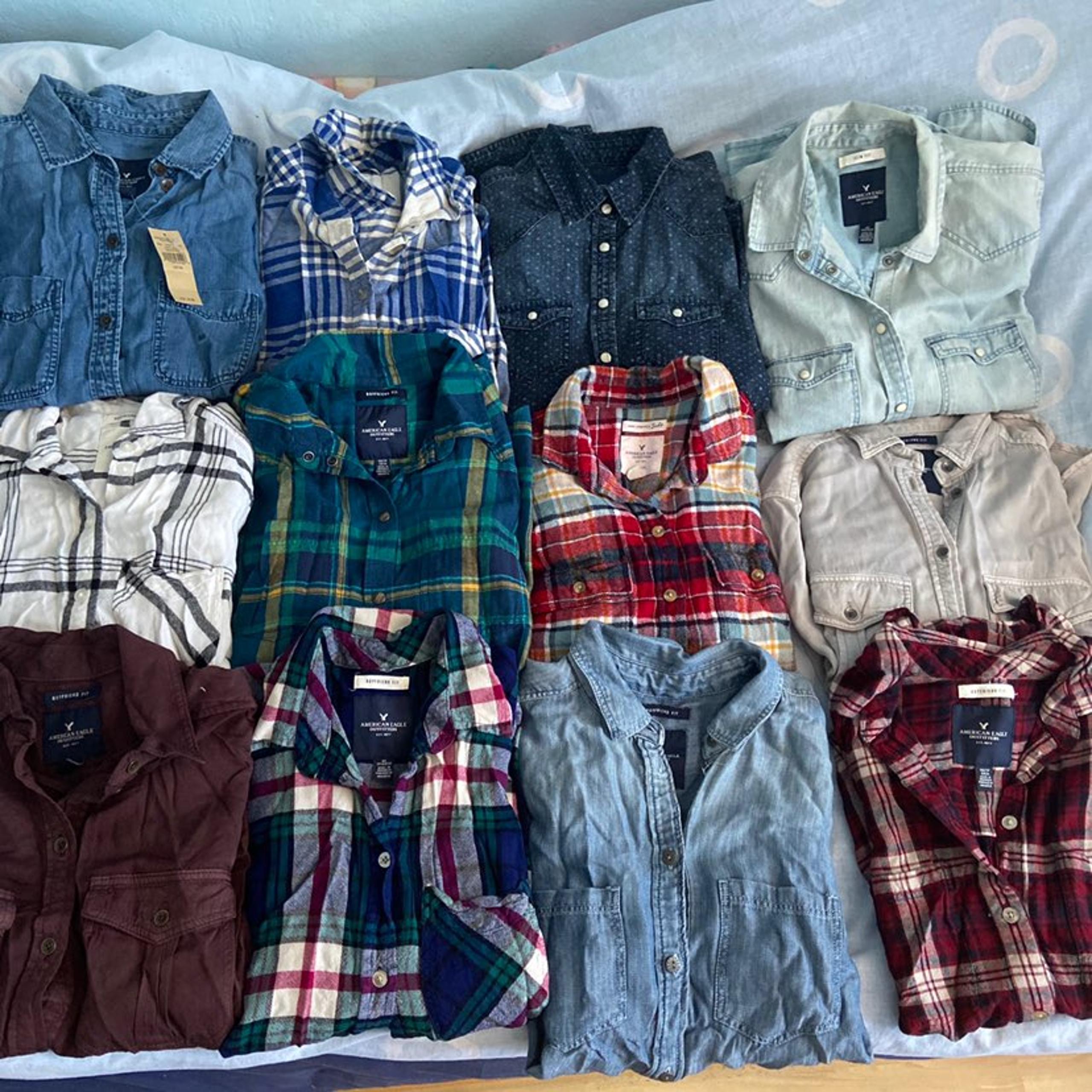 American Eagle Flannel Bundle 12
