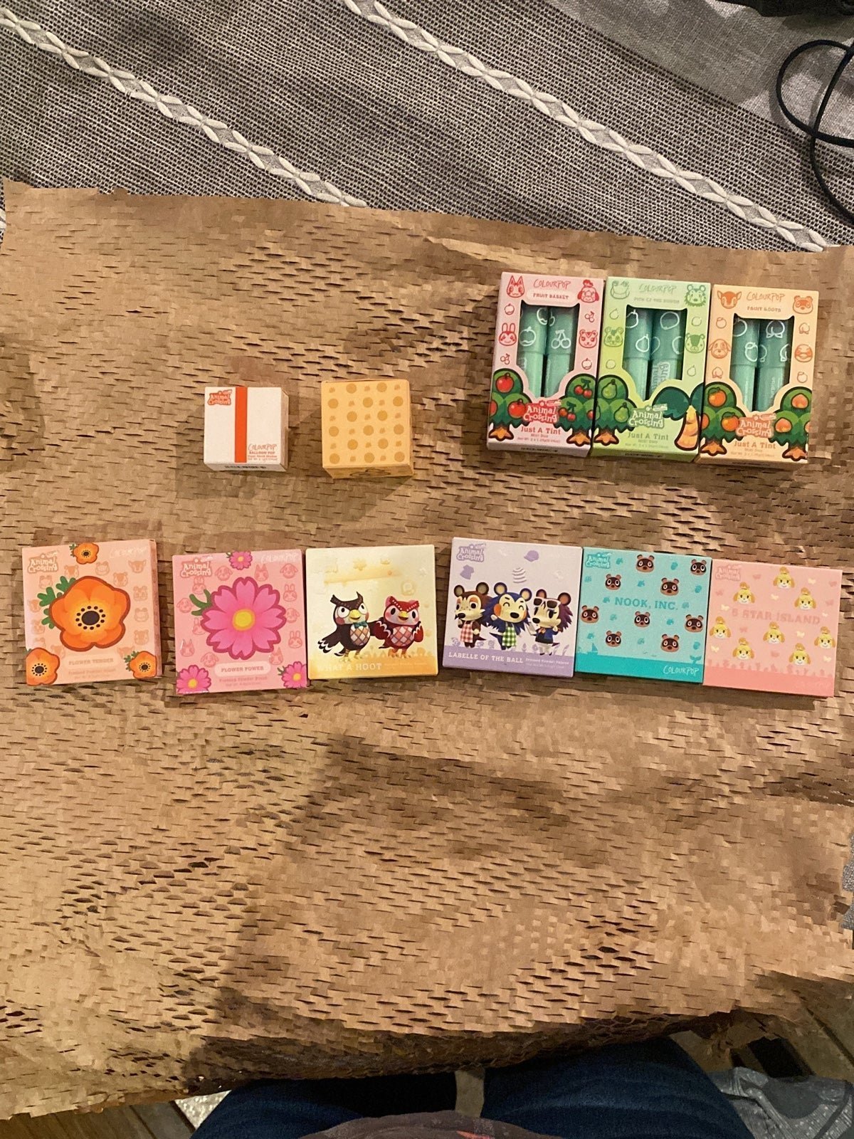 Limited edition color pop animal crossing makeup full set