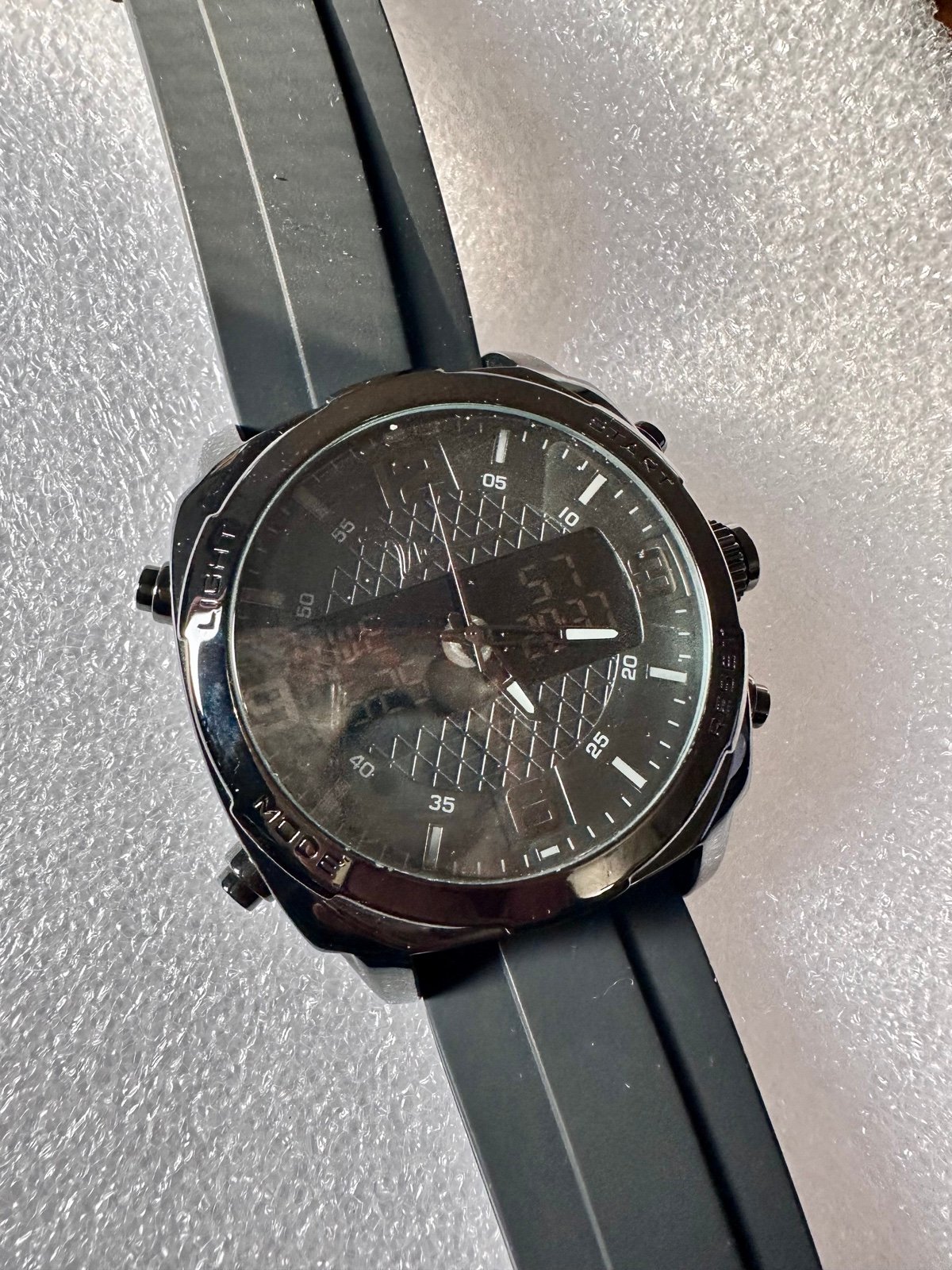 Marc Anthony Silicone Strap Watch