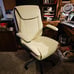 Office Chair Adjustable Desk Chair Mid Back Executive Comfortable PU Leather
