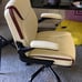 Office Chair Adjustable Desk Chair Mid Back Executive Comfortable PU Leather
