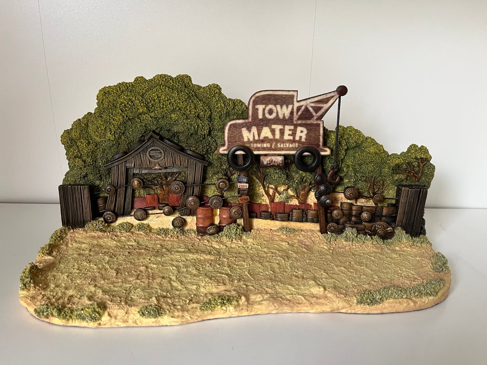 Disney Pixar Cars Olszewski Tow Mater Playscape Display Art