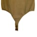 Elle Grey Piper Scoot Olive Green Fitted Short Sleeve Bodysuit Size Large