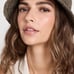 (M) Janessa Leone Harriet Straw Hat