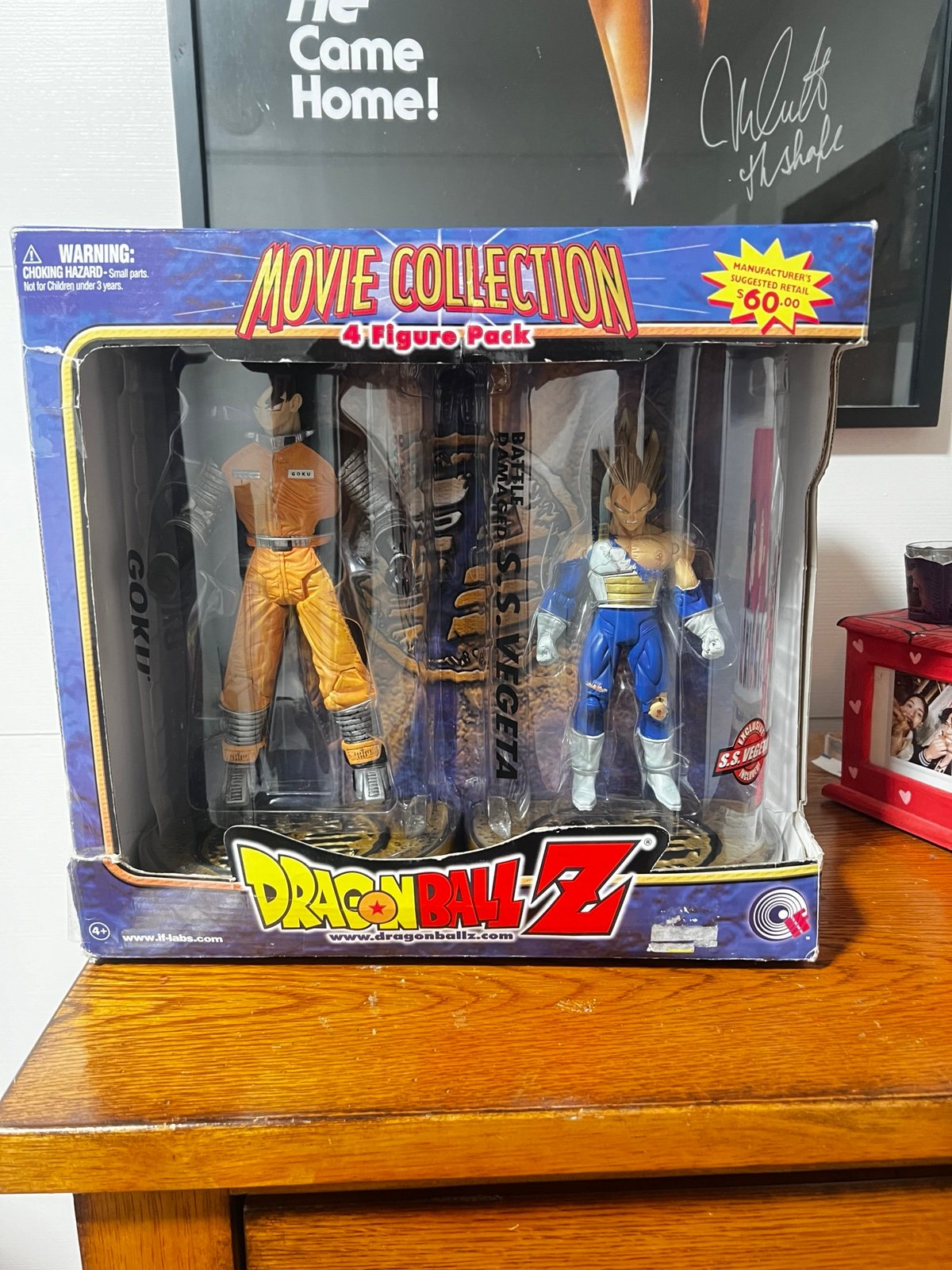 Dbz movie collection 4 pack : goku vegeta killin metal cooler
