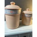 Set of 2 vintage canisters from Treasure Craft