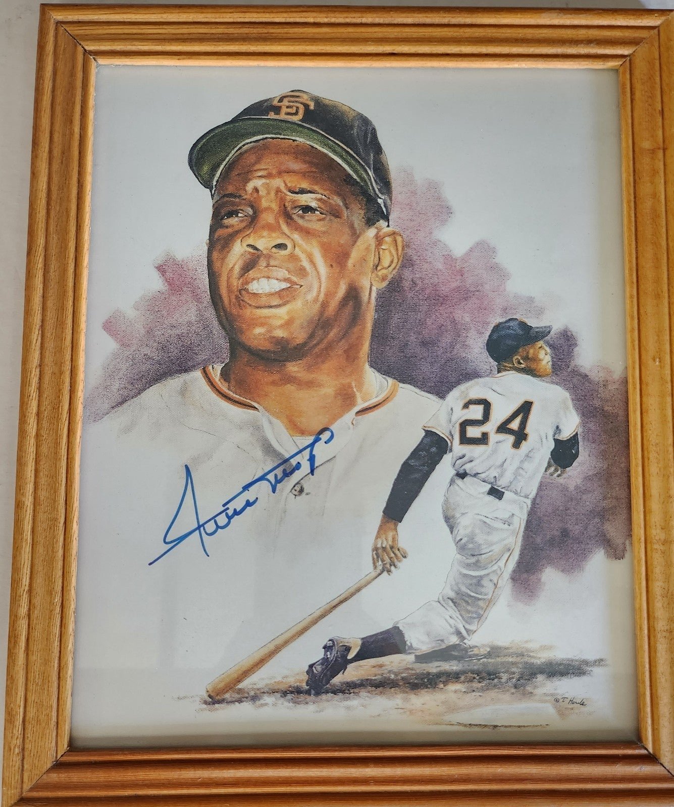Willie Mays Autographed Photo