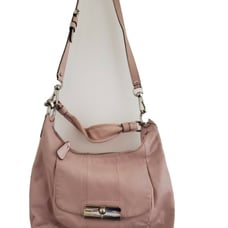 Coach Kristin Pale Pink Leather Hobo Bag