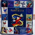 Sorcerer Mickey Fantasia Fleece Blanket 40x30