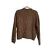 Paul Et Duffier Sweater Womens Medium Mohair Blend Speckle Button Up Cardigan