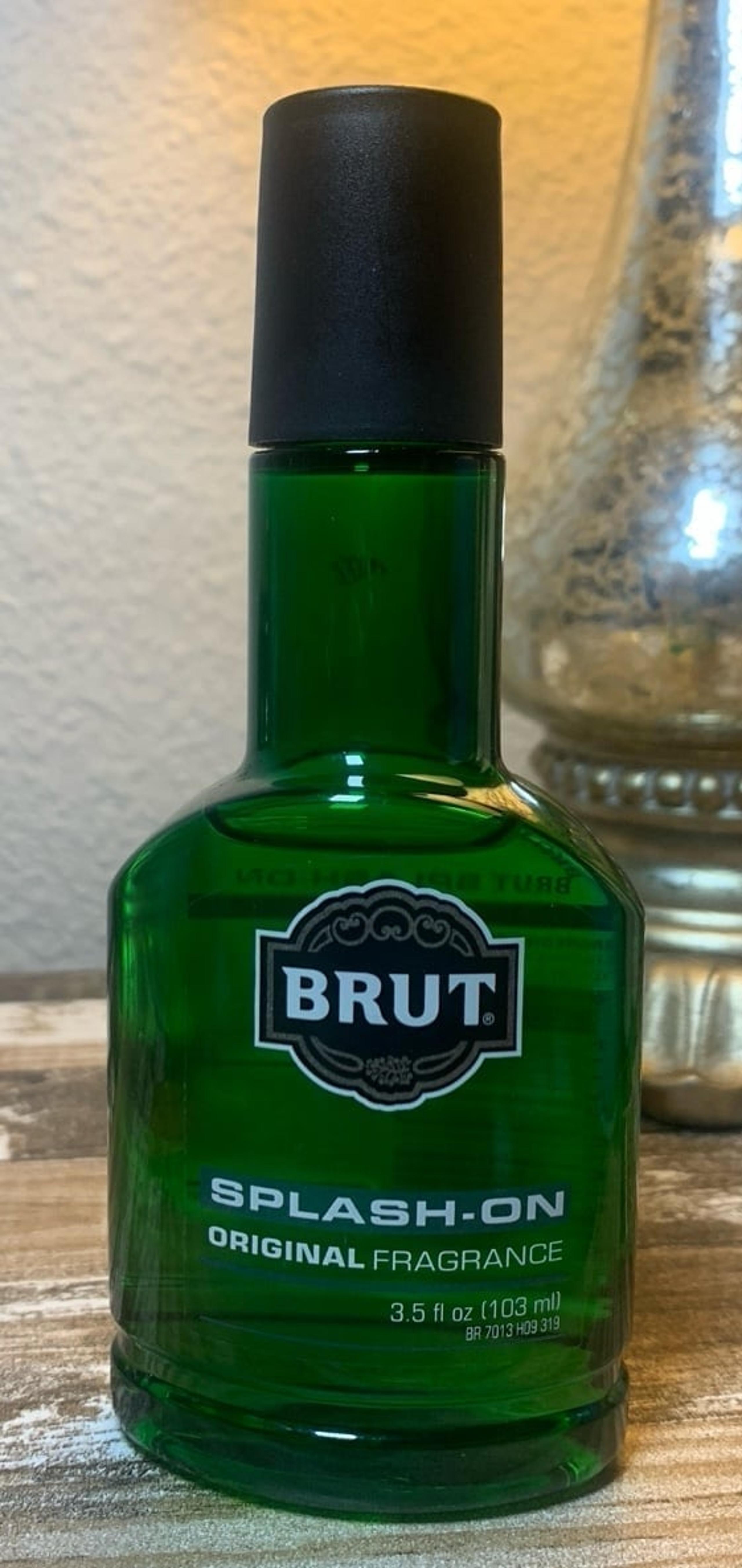 2009 BRUT Splash-On Original Fragrance 3.5 FL OZ / 103 ML Gently Used