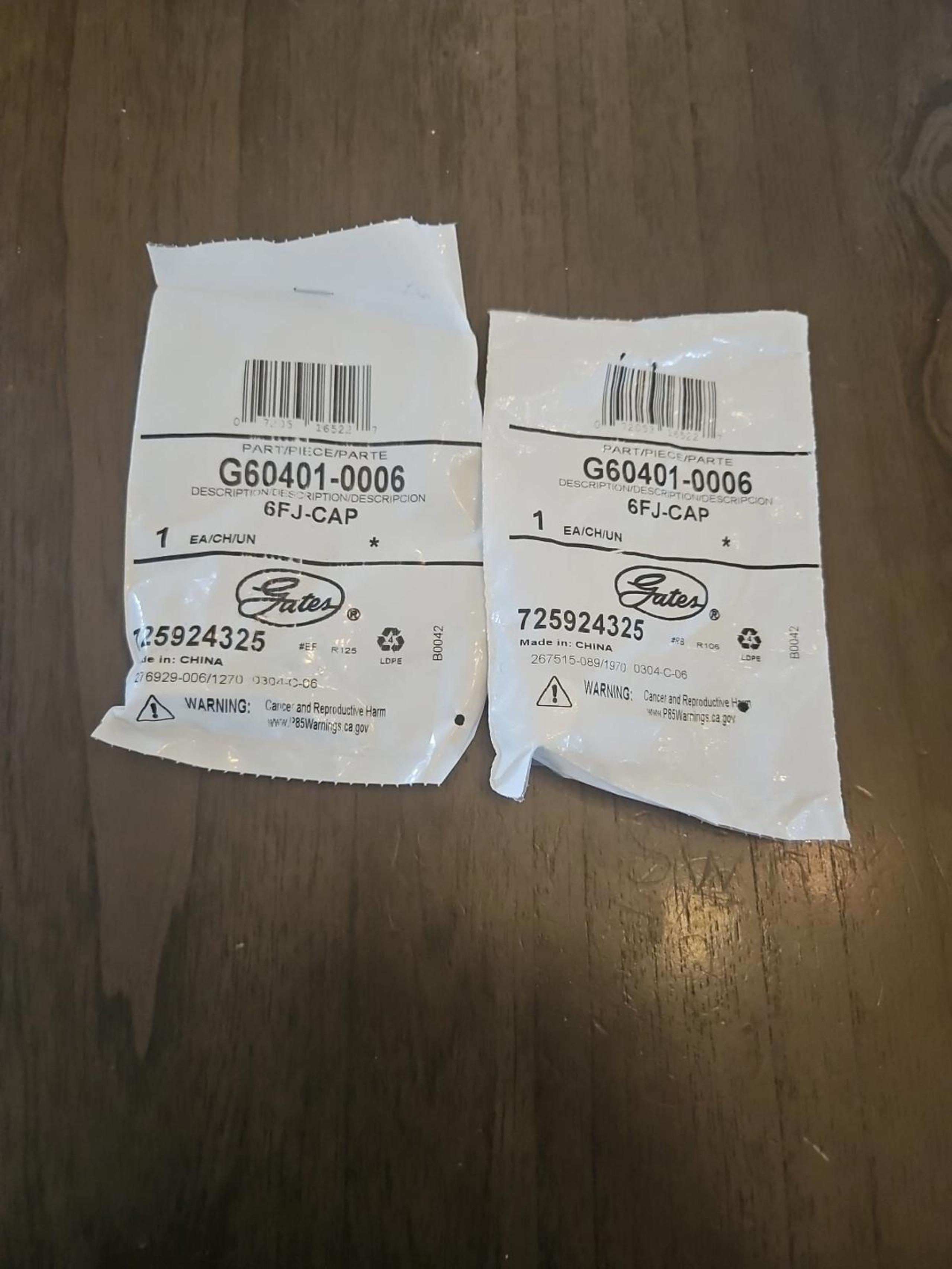 G60401-006 Lot Of 2 - Gates