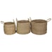 NWT Northlight Set of 3 Round Baskets