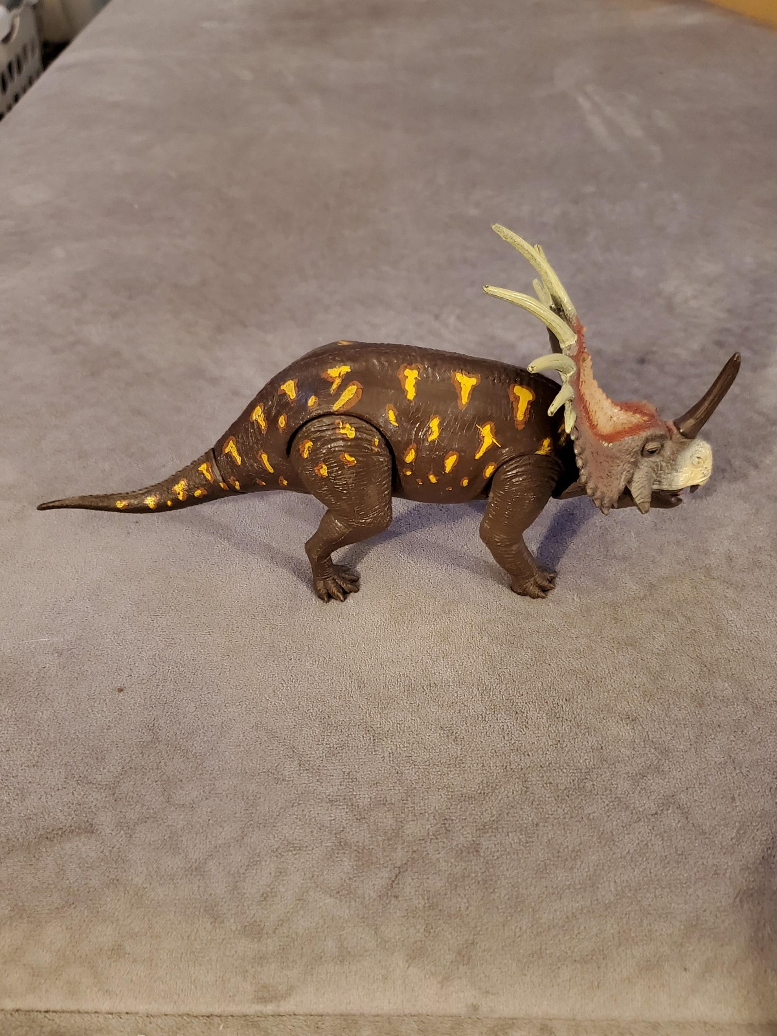 Kid Galaxy Triceratops Dinosaur Figure