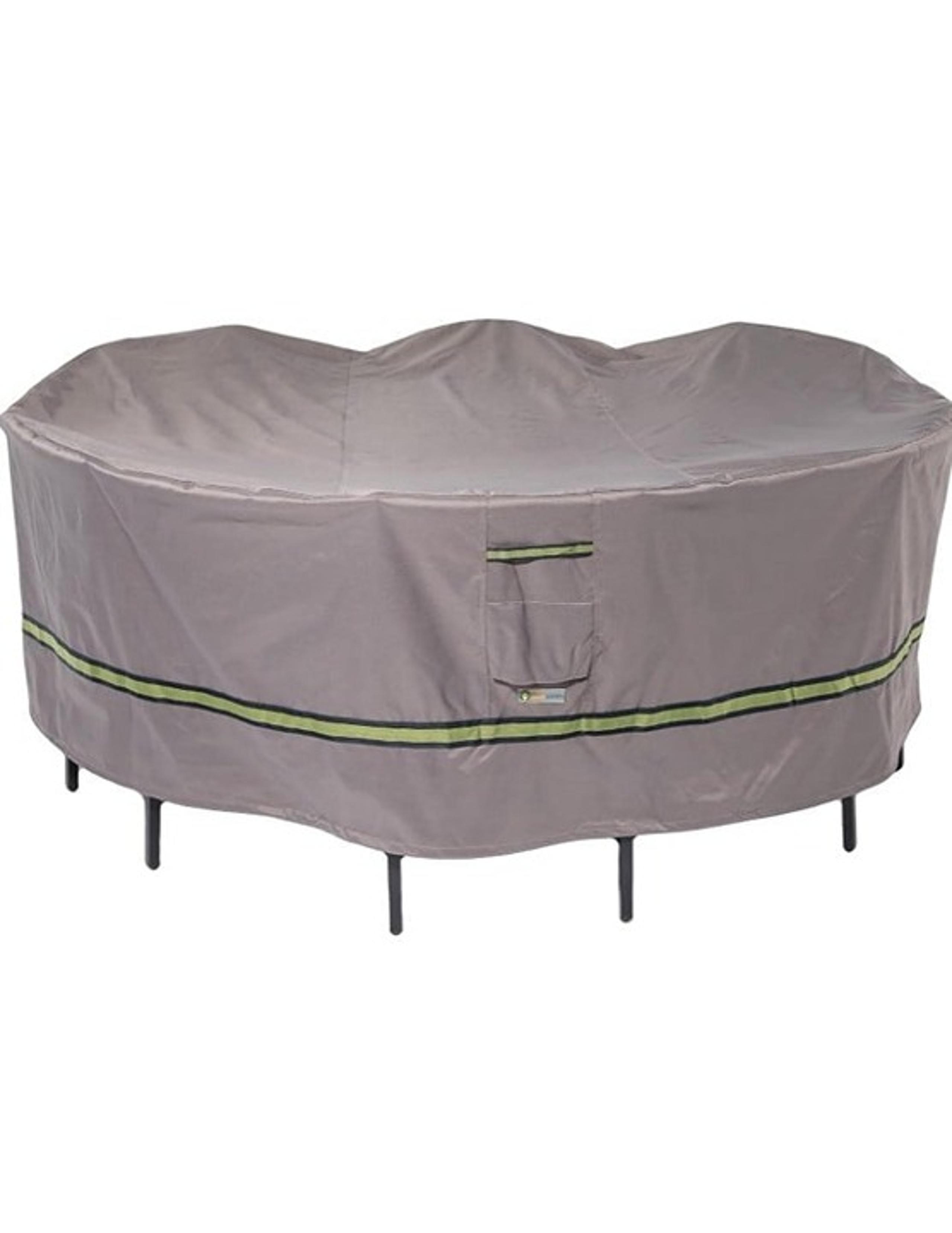 New Duck Covers Soteria Waterproof 108" Round Patio Table Outdoor Cover