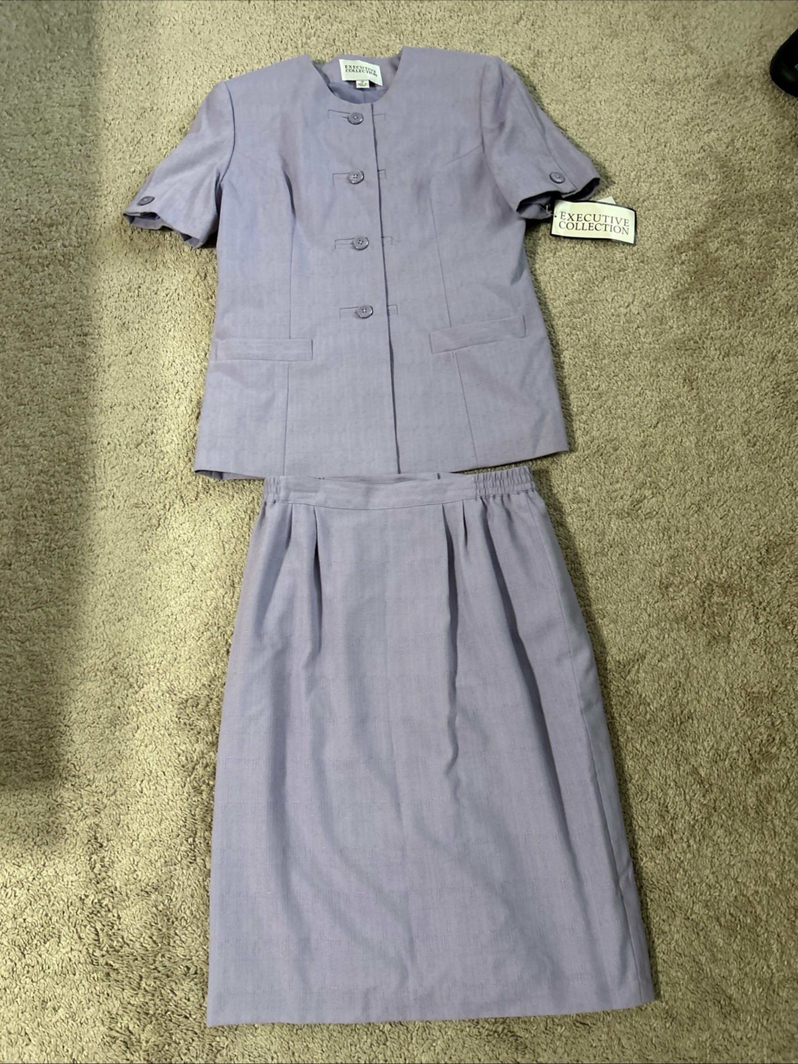 NWT Executive collection skirt suit Sz 14