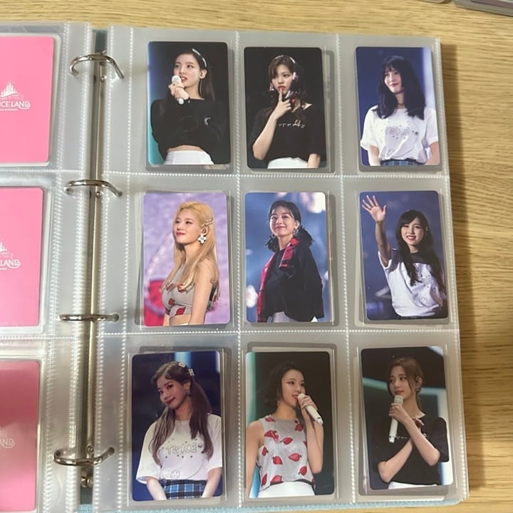 twice twicelight photocard set