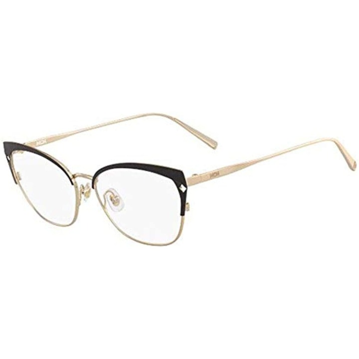 NEW MCM 2113 733 Gold & Black Eyeglasses 54mm with MCM Case