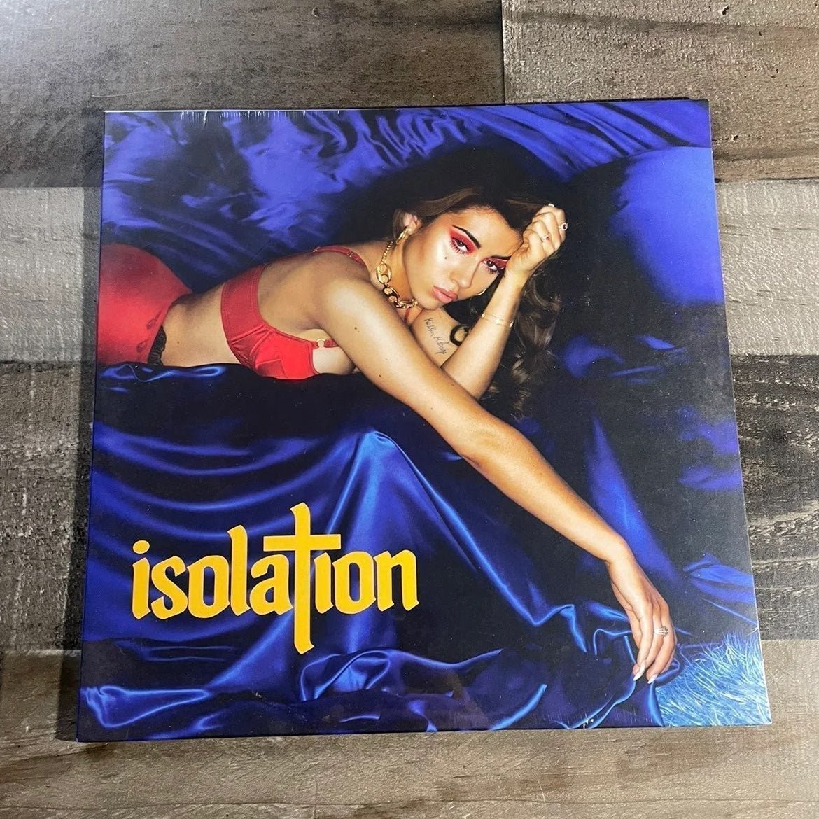 Kali Uchis Isolation Transparent Blue Vinyl Brand New