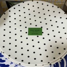 Kate Spade DOTS Accent palates New 4 set