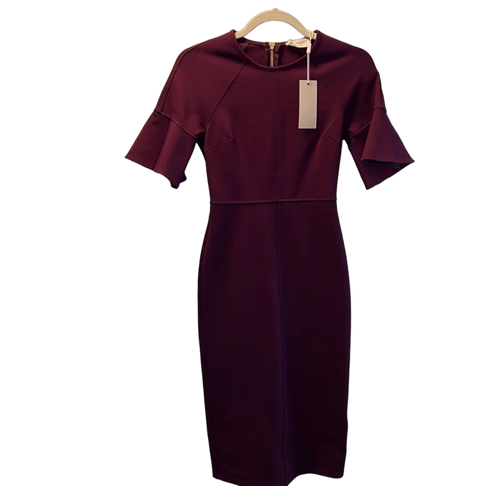 NWT Rachel Parcell Dress - Maroon/Wine color XXS