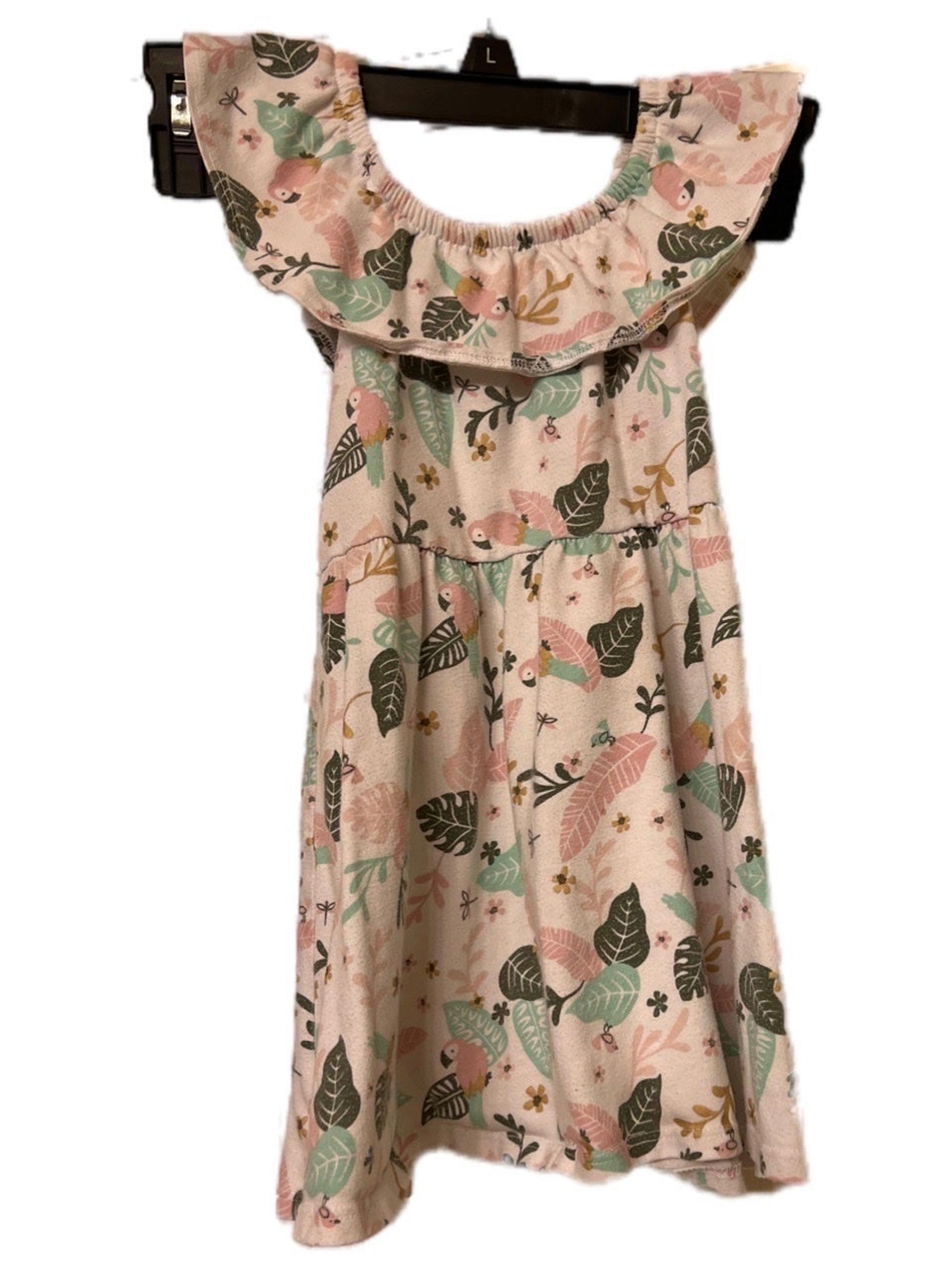 Jumping Beans Ruffle Collar Dress Youth Size 4T