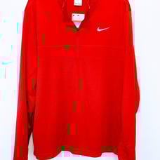 Nike Dri-FIT Half-Zip Golf Pullover Men's Red/White (CK6076-657) Size Large NEW