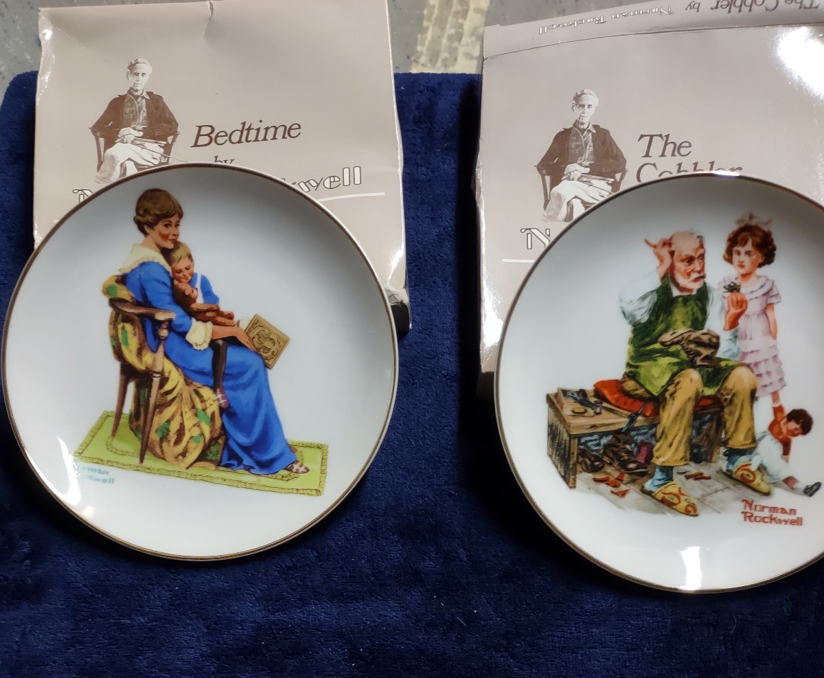 Norman Rockwell Collectable Plates